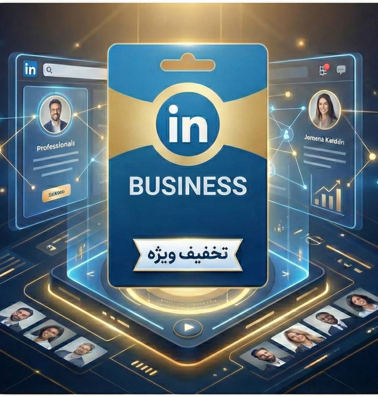 خرید قسطی لینکدین بیزینس
