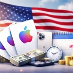 خرید گیفت کارت اپل آمریکا قسطی